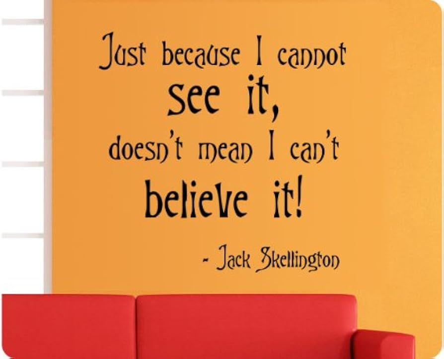 Amazon.com: Just Because I Cannot See It, Doesn't Mean I Can